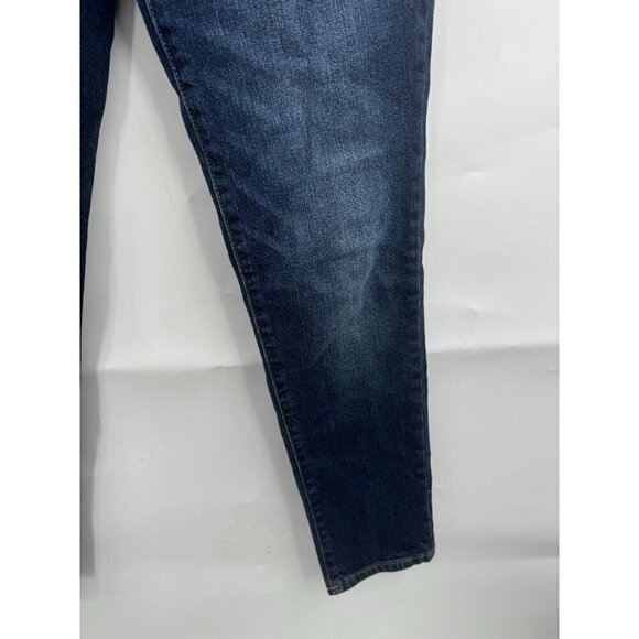 Gap Womens Jeans Size 25 Best Girlfriend Medium Wash Blue Mid Rise Western - Picture 4 of 10